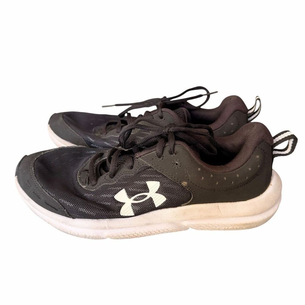 Under Armour Assert 10 Wide Running Athletic Lace Closure Shoes SZ 7Y